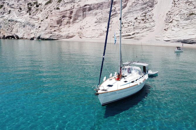 2-Day Private Sailing Tour around Milos, Kimolos and Polyaigos - Overnight at Psathi, Kimolos
