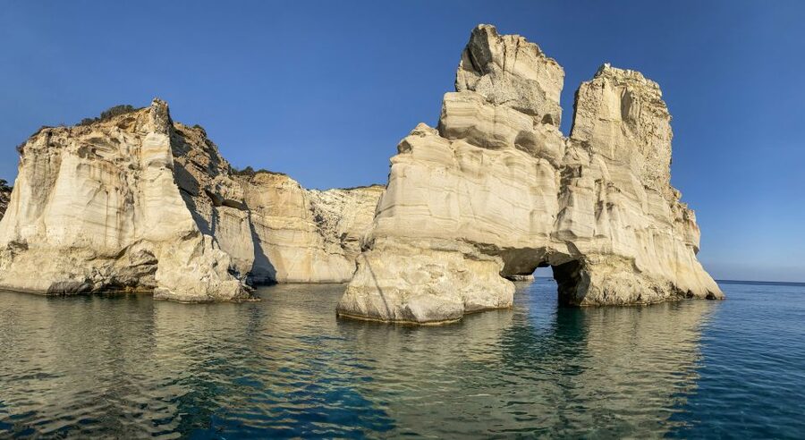 Adamas: Milos & Polyaigos Full-Day Sailboat Tour with Lunch - Thiorichia and Gerakas on Milos’s eastern and southern coast
