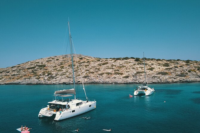 Ag. Nikolaos: Catamaran Trip with Sushi, Drinks, & Water Toys - What the Artemis catamaran offers on deck