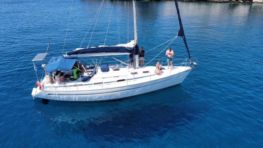 Agia Galini: South Crete Sailing Trip with Optional Lunch - Leaving Agia Galini for the open water