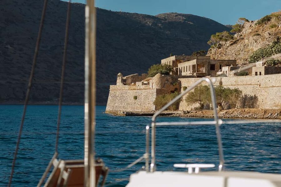 Agios Nikolaos All-inclusive Catamaran Cruise & Water Toys - A comfortable catamaran, not just a boat ride