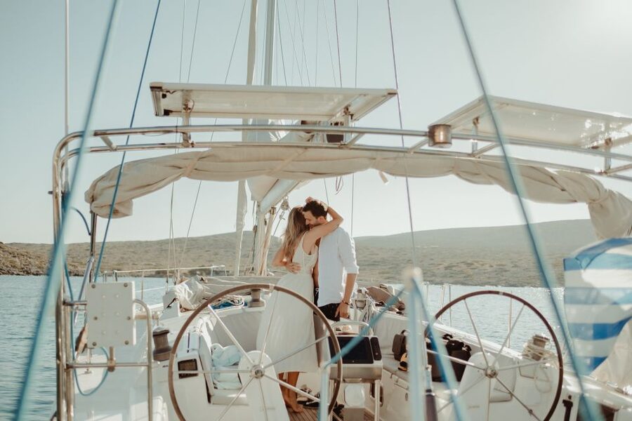 Agios Nikolaos: Mirabello Bay Sailing Cruise with Meal - What the small group changes