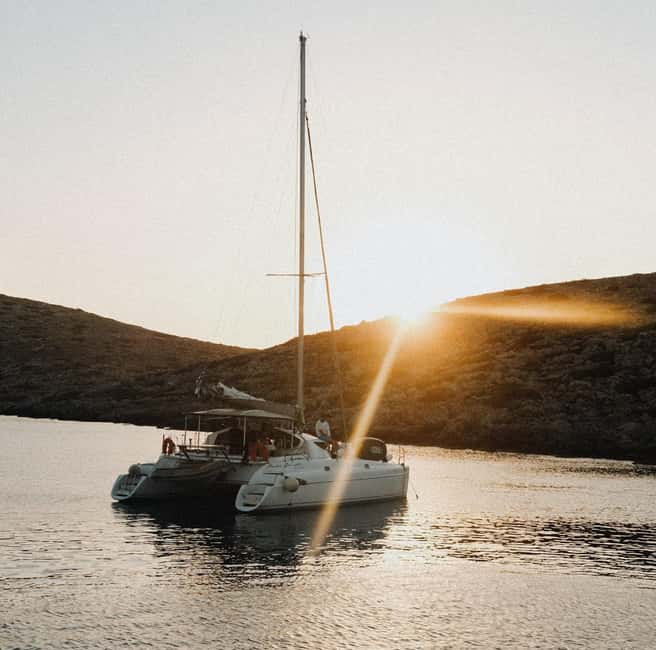 Agios Nikolaos: Spinalonga and Kolokytha Catamaran with Meal - The Crew and Onboard Mood