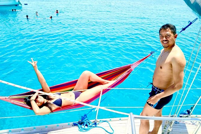 All inclusive cruise Sailing Cruise to Delos&Rhenia beaches - From Tourlos to the islands beyond Mykonos