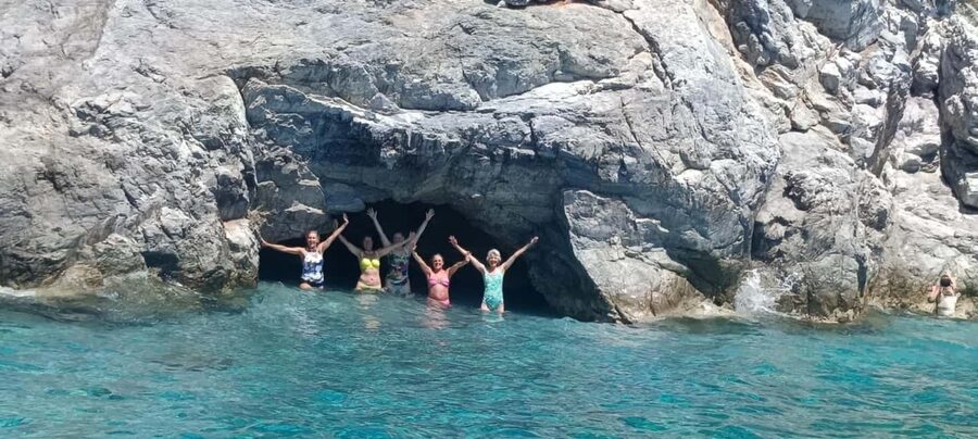 ARGO III Skiathos Day Sailing, Breakfast, Lunch, Drinks - Sailing toward Skopelos and the Mamma Mia connection