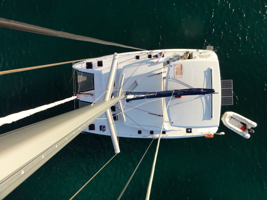 Athens: Catamaran Cruise with Fresh Lunch and Wine - The return sail and the chance for sunset
