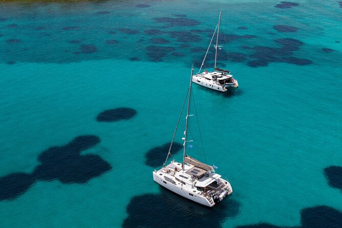 Athens Catamaran Half Day Semi Private Cruise Tour - Sailing on to Ydrousa