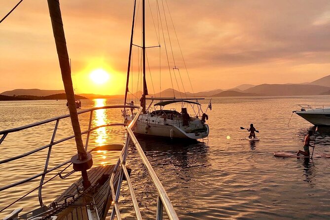 Athens full day sailing cruise and food experience - Greek food, snacks, and a crew that keeps the table full