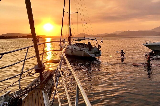 Athens full day sailing cruise and food experience - Who will get the most from this sailing day