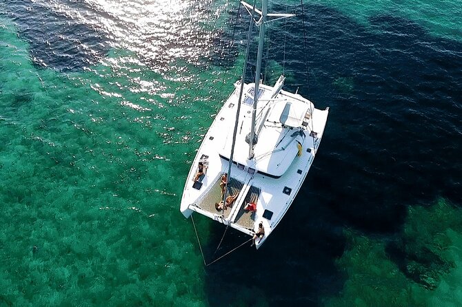 Athens Private Luxury Catamaran Cruise with Traditional Greek Meal and BBQ - A Greek BBQ served with a full spread
