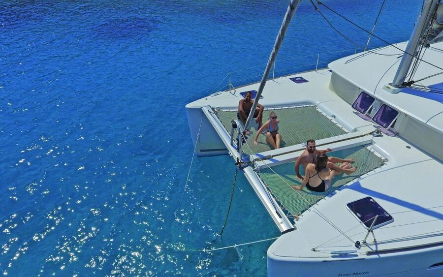 Athens: Riviera Catamaran Cruise with Meal and Drinks - From your hotel to Alimos Marina