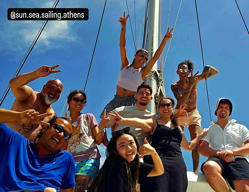 Athens: Riviera Catamaran Tour with Fresh Meal and Drinks - Asteras Bay near Vouliagmeni