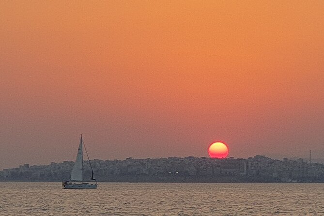 Athens Riviera Catamaran tour with fresh Meal Drinks and Swimming - Vouliagmeni Bay is your first swim