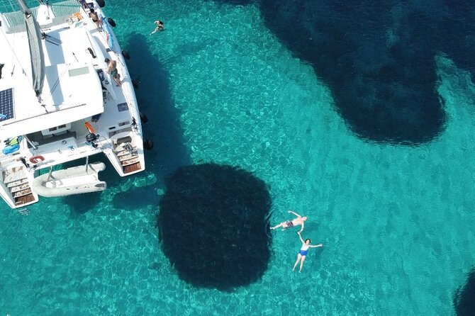 Athens Riviera Catamaran tour with fresh Meal Drinks and Swimming - Morning light or sunset colors