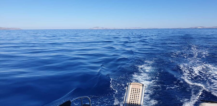 Athens Riviera Private Catamaran Cruise with Meal and Drinks - Sailing back with the possibility of raised sails
