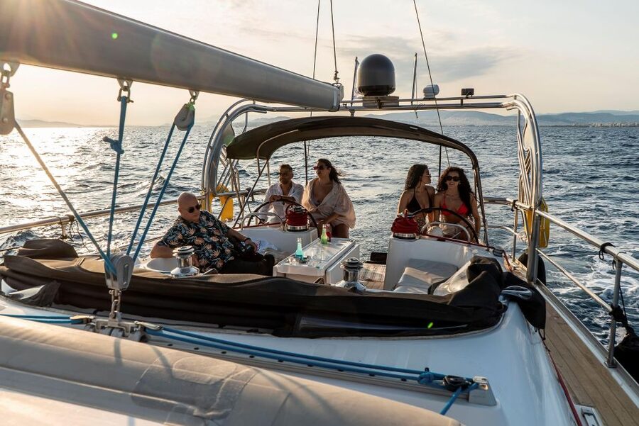 Athens Riviera: Private daily sailing cruise with lunch - Lunch prepared while you swim