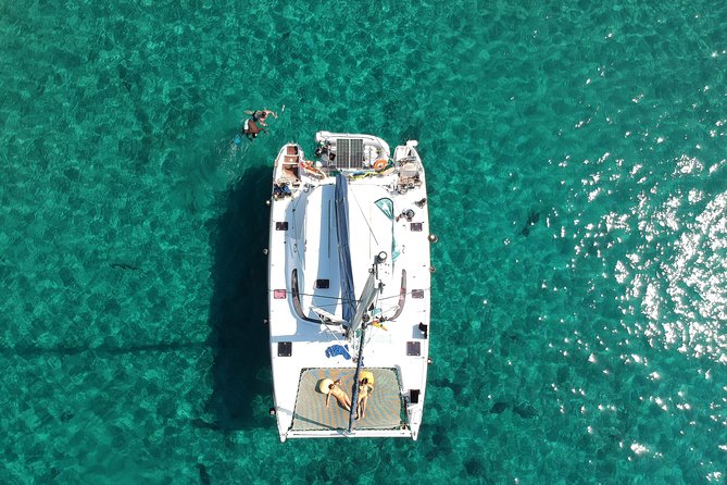 Best of Milos and Poliegos Catamaran snorkelling Cruise with BBQ - Adamantas departure and the first hours on the water