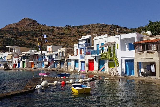 Best of Milos and Poliegos Catamaran snorkelling Cruise with BBQ - Gerakas and Tsigrado from the sea