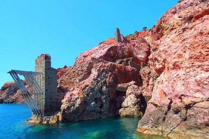 Best of Milos and Poliegos Catamaran snorkelling Cruise with BBQ - The biggest cave and Kalogries Beach