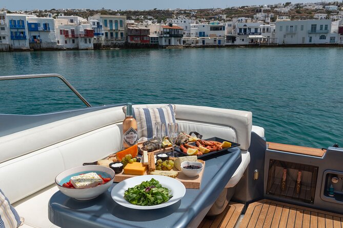 Boat - yacht tours at Mykonos - Leaving from Ornos Beach