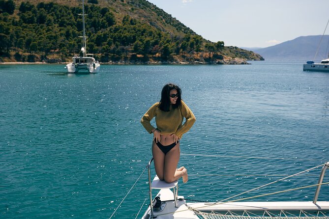 Catamaran Cruise in Nafplio | Private - Two hours at Xiropigado