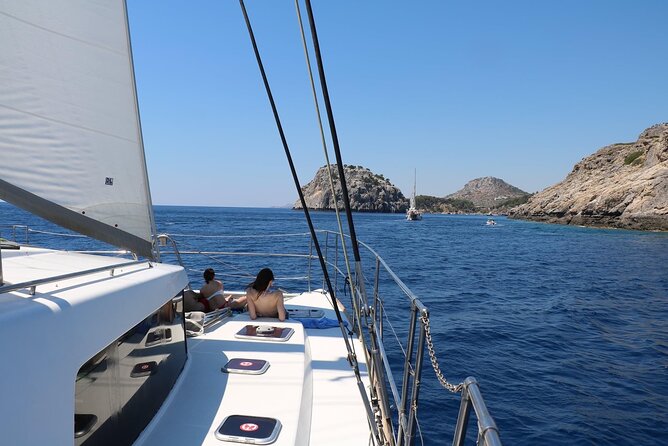 Catamaran Cruises Rhodes - 6 Hours Day Cruise ALL INCLUSIVE - Snorkeling, swimming, and what to pack