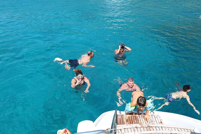 Catamaran Cruises Rhodes - 6 Hours Day Cruise ALL INCLUSIVE - Anthony Quinn Bay: your first hour in the water