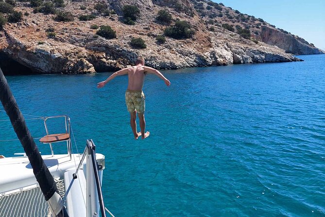Catamaran Experience Naxos , all inclunding - A full day from Naxos on the Lagoon 450F