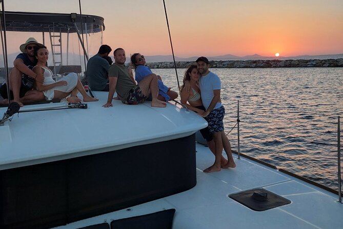 Catamaran Experience Naxos , all inclunding - Lunch, drinks, and the all-inclusive setup