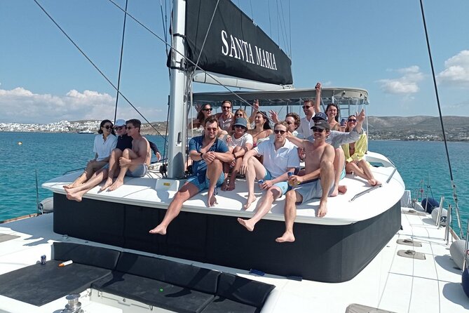 Catamaran Experience Naxos , all inclunding - What the crew adds to the day