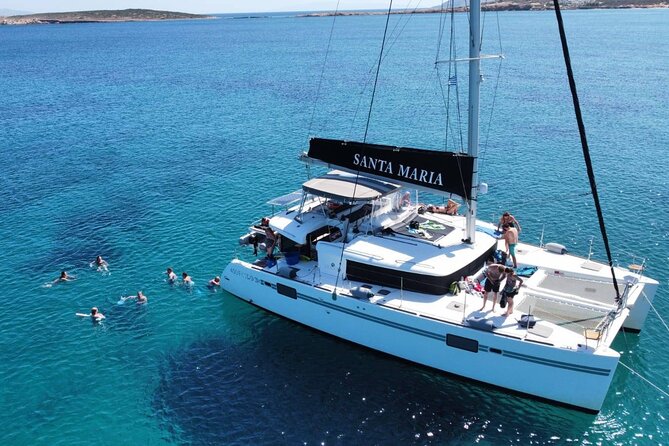Catamaran Experience Naxos , all inclunding - Why the spacious catamaran matters
