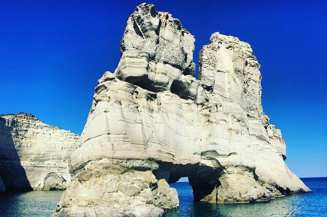 Catamaran Full Day Cruise: Poliegos - Kleftiko - Starting in Adamas and settling into the catamaran