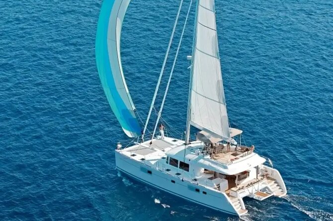 Catamaran Sailing to Dia with Lunch in Heraklion, Crete(EST 2024) - Reaching Dia’s quiet cove