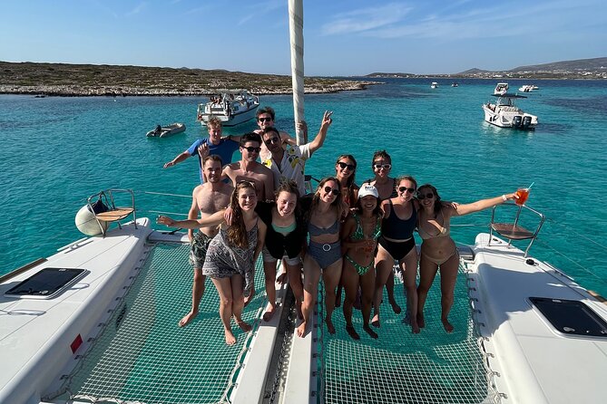 Catamaran Semi Cruise Paros Antiparos includes Food and Drinks - Despotiko and the meal prepared onboard