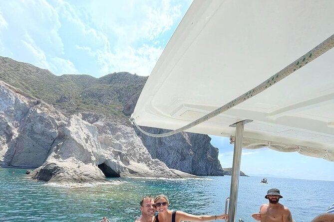 Catamaran Semi Cruise Paros Antiparos includes Food and Drinks - Panteronisi and the long swimming stops