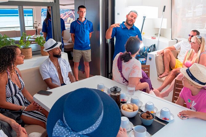 Chania: Morning Catamaran Cruise with Premium Lunch & Drinks - What the five-hour schedule feels like