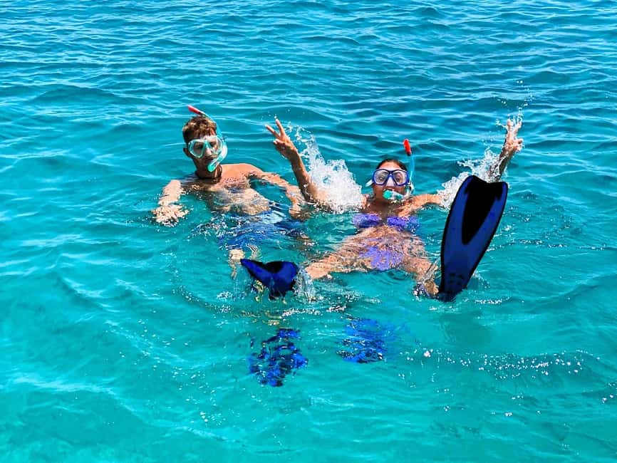 Chania Old Port: All-inclusive Catamaran Trip Agioi Theodori - What to pack for six and a half hours