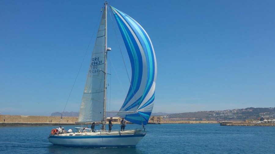 Chania: Private Morning or Sunset Sailing Cruise - Swimming and snorkeling beside the coast
