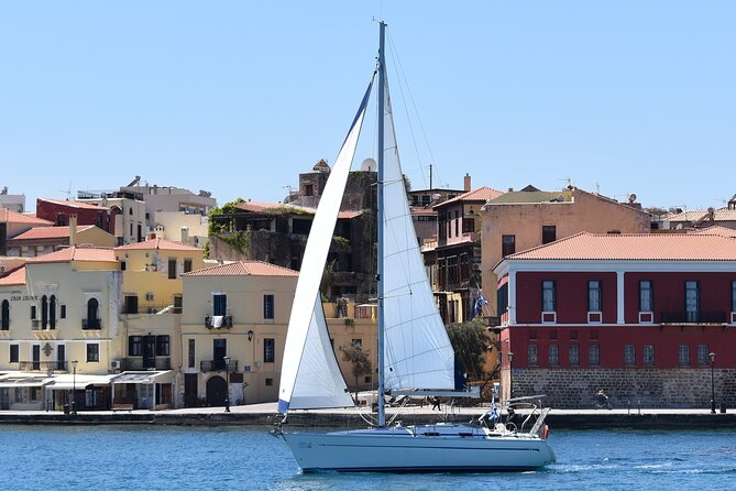 Chania shared Sailing cruise in a small group - Setting off from Akti Enoseos in Chania