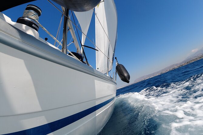 Chania shared Sailing cruise in a small group - Sailing along the Chania coast