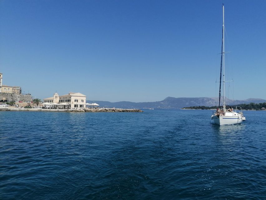 Corfu: Half-day Private Cruise with Sailing Yacht - Vido Island for a second swim