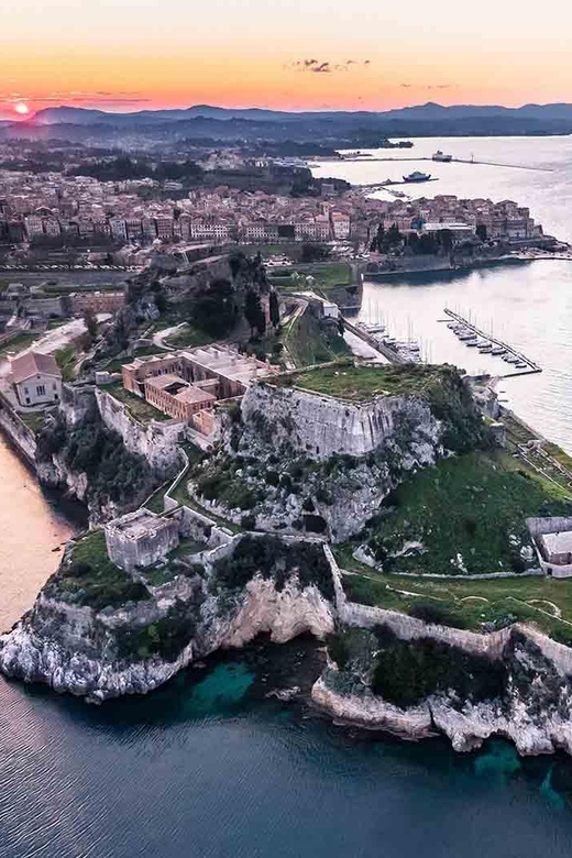Corfu : Private Motor-Yacht Cruise with Corfu Town Views - Mon Repos Palace and Garitsa Bay