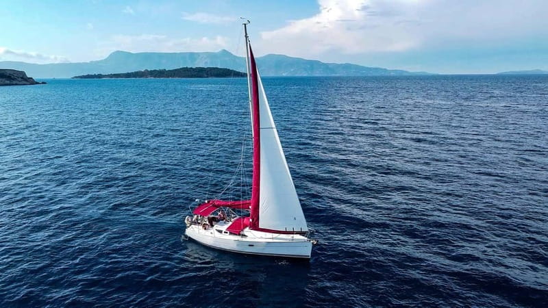 Corfu: Private Sailing Cruise- Swim Stops with Food & Drinks - Sailing Past Coves and Seaside Villages