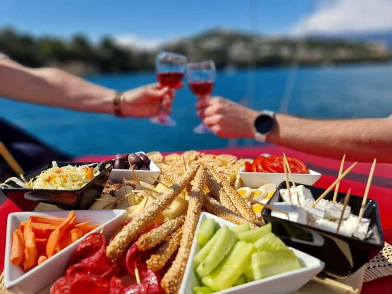 Corfu: Private Sailing Cruise- Swim Stops with Food & Drinks - Greek Meze and Drinks on Board