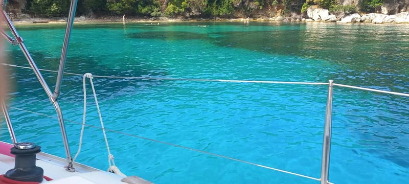 Corfu: Private Sailing Cruise- Swim Stops with Food & Drinks - Erimitis Bay and the Boat-Only Beach