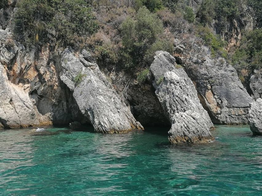 Corfu: Private Sailing Yacht Cruise - Swimming near Vido and Lazareto Island