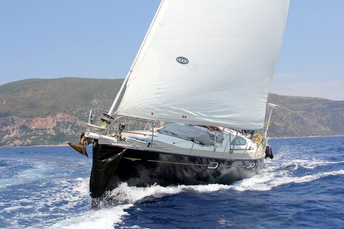 DAY TRIP - Exclusive Sailing Adventure - CORFU / PAXOS - Issos Beach: a relaxed opening on Corfu