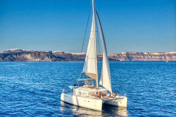 Deluxe Santorini Sailing with BBQ and Drinks Shared Tour - The barbecue, drinks, and food expectations