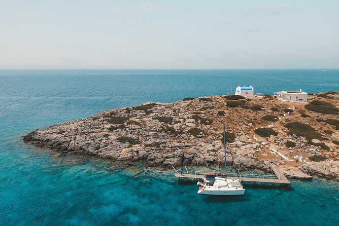 Dia Island Catamaran – Premium Lunch, Open Bar, Small Group - Sailing from Heraklion to Dia Island