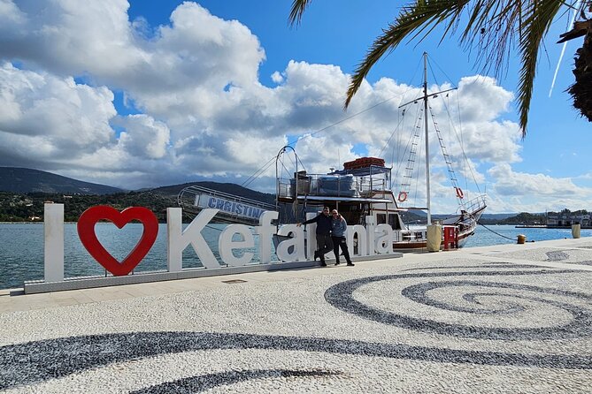 Dreamy Sails Daily Cruises at Argostoli Kefalonia Island - Xi Beach and its red sand
